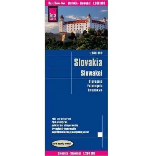World Mapping Project Reise Know-How Landkarte Slowakei (1:280.000)
