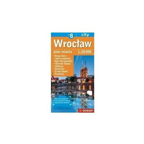 Wrocław. Plan miasta 1:20 000