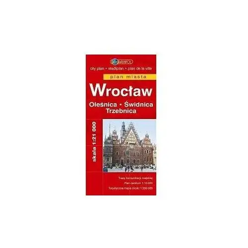 Wrocław. Plan miasta 1:21 000