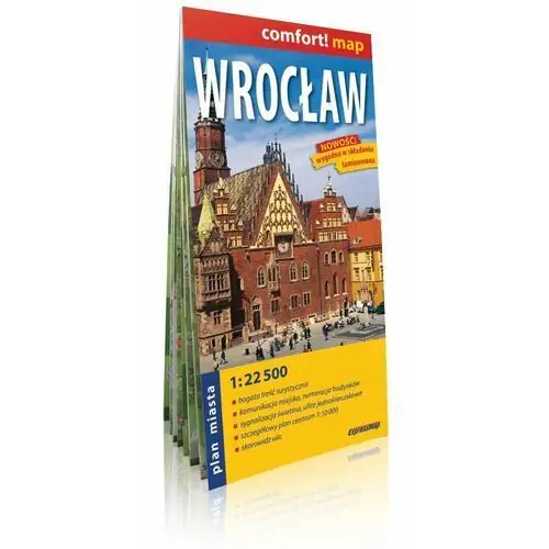 Wrocław. Plan miasta 1:22 500