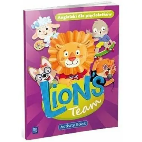 Wsip dotacja Lion's team. język angielski. activity book. 5-latek