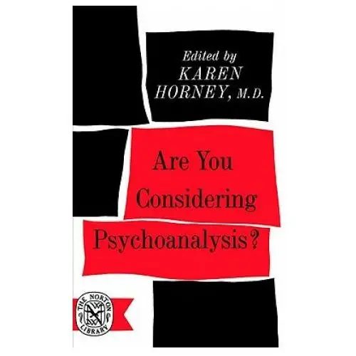 Are you considering psychoanalysis? Ww norton & co