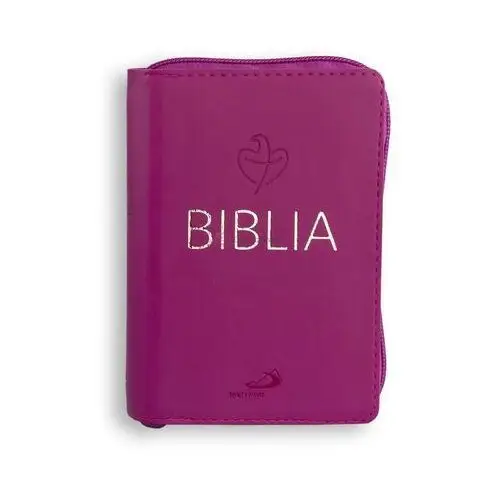 Biblia Tabor flex z zamkiem - Malinowy