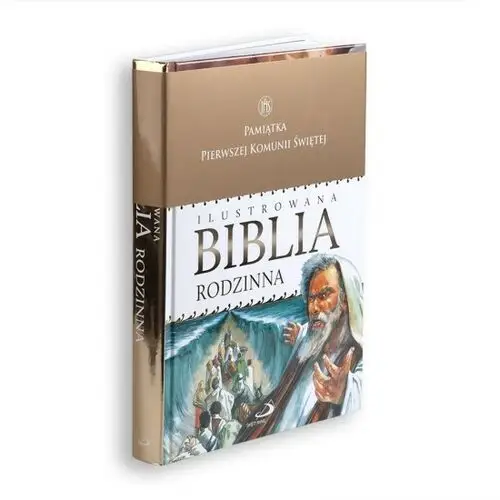 Ilustrowana biblia rodzinna (opaska i komunia św.) Wyd. święty paweł