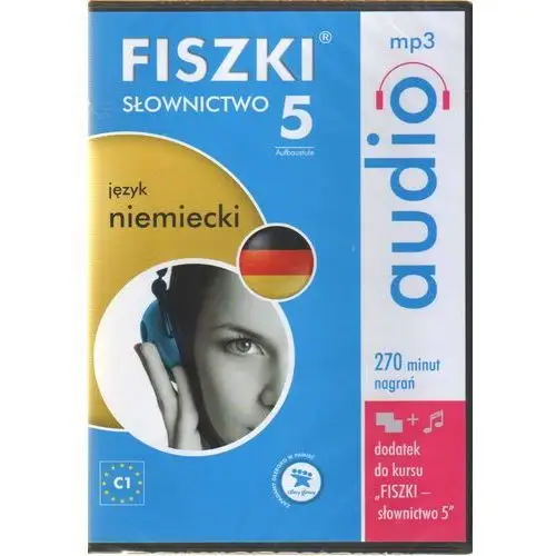 Wydawnictwo cztery głowy Fiszki słownictwo 5 audio język niemiecki