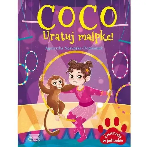 Coco. uratuj małpkę! zwierzęta w potrzebie Wydawnictwo czytelnia