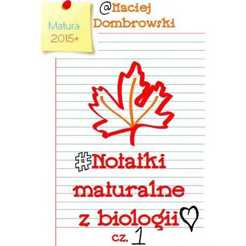 Wydawnictwo e-bookowo Notatki maturalne z biologii