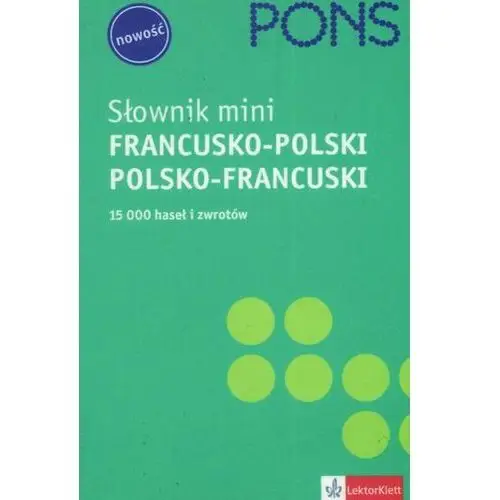 PONS Słownik mini fr-pol,pol-fr.,335KS (16747)