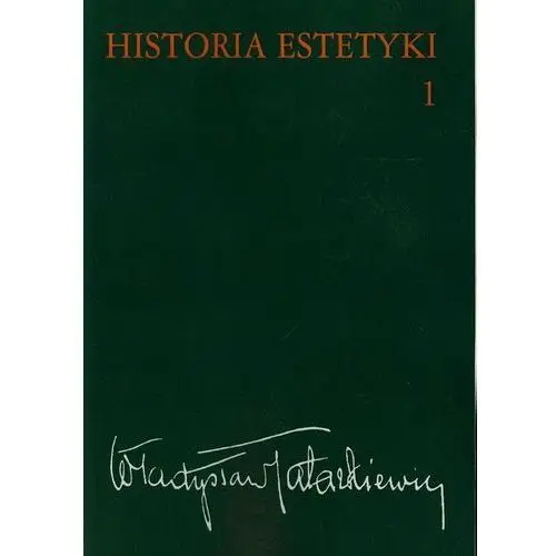 Historia estetyki. Tom 1