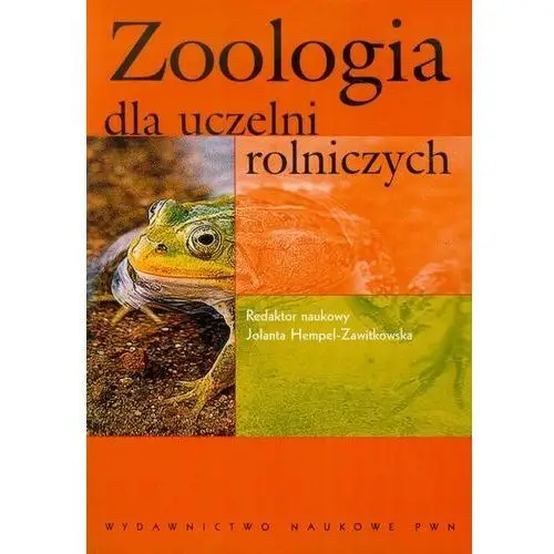 Wydawnictwo naukowe pwn Zoologia dla uczelni rolniczych