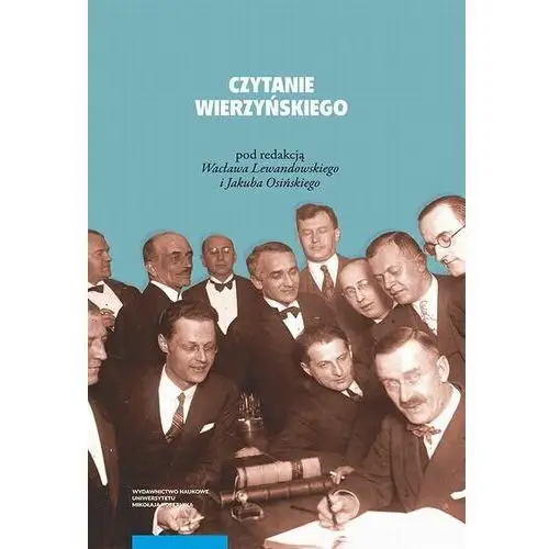 Wydawnictwo naukowe uniwersytetu mikołaja kopernika Czytanie wierzyńskiego - wacław lewandowski, jakub osiński (pdf)