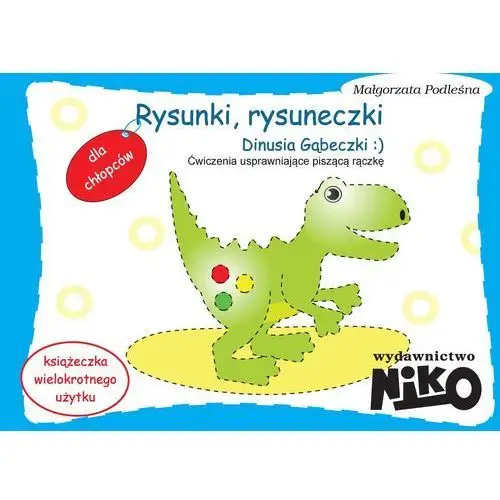 Rysunki, rysuneczki dinusia gąbeczki Wydawnictwo niko