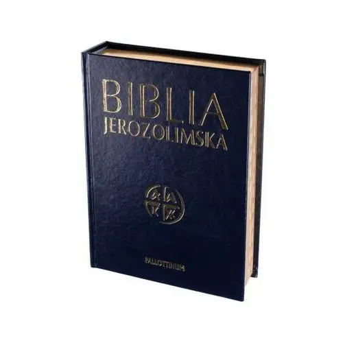 Biblia jerozolimska (eko skóra, złocone brzegi, paginatory) Wydawnictwo pallottiinum