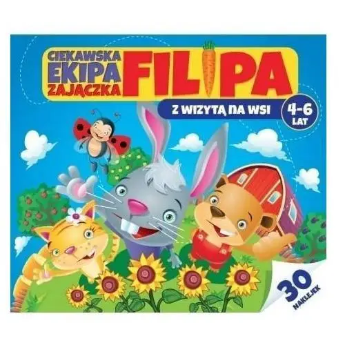 Ciekawska ekipa zajączka Filipa 4-6lat