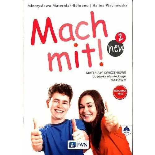 Mach mit! neu 2. materiały ćwiczeniowe do języka niemieckiego dla klasy 5 Wydawnictwo szkolne pwn