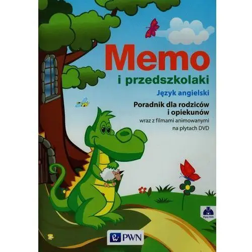 Memo i przedszkolaki język angielski poradnik dla rodziców i opiekunów wraz z filmami animowanymi na płytach dvd,117KS (4605658)