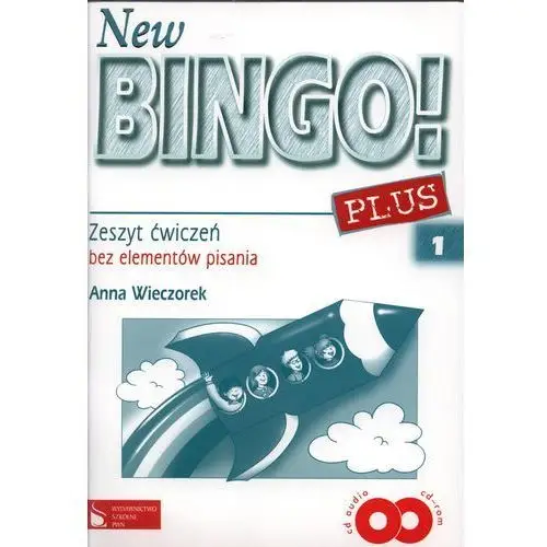 New bingo! plus 1 zeszyt ćwiczeń bez elementów pisania z płytą cd Wydawnictwo szkolne pwn