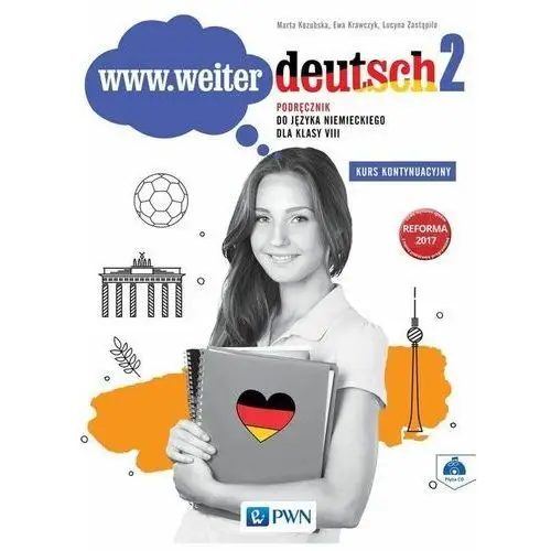 Www.weiter deutsch 2. podręcznik do języka niemieckiego dla klasy viii. kurs kontynuacyjny,117KS (9981822)