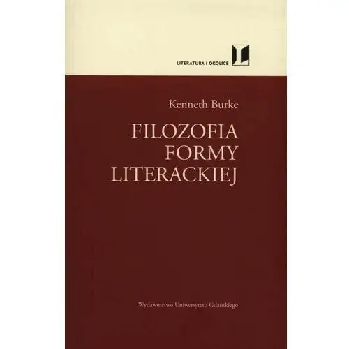 Wydawnictwo uniwersytetu gdańskiego Filozofia formy literackiej