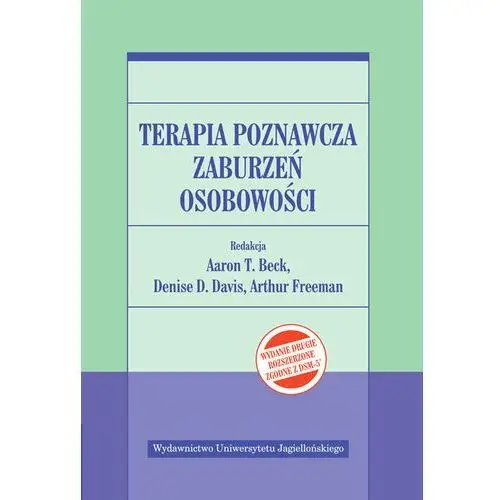 Wydawnictwo uniwersytetu jagiellońskiego Terapia poznawcza zaburzeń osobowości