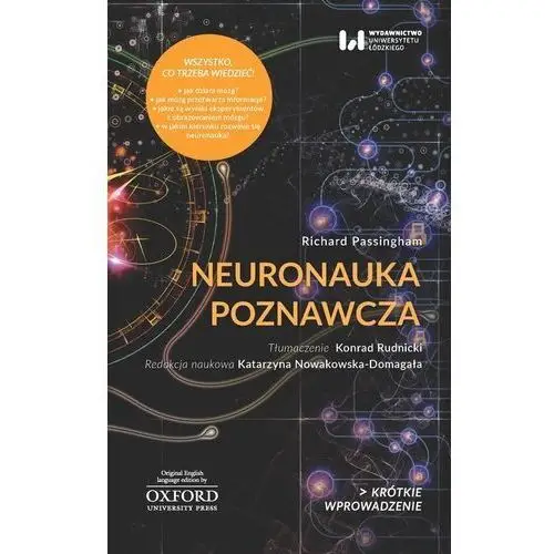 Wydawnictwo uniwersytetu łódzkiego Neuronauka poznawcza. krótkie wprowadzenie 27 - passingham richard - książka
