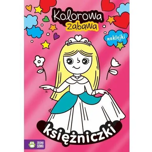 Księżniczki. kolorowa zabawa