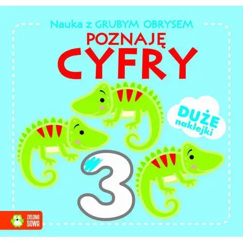 Poznaję cyfry. nauka z grubym obrysem 3