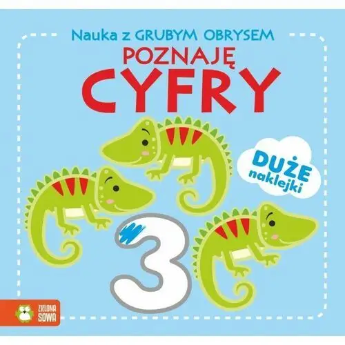 Poznaję cyfry. nauka z grubym obrysem 2