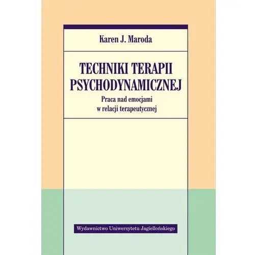 Wyd.uj Techniki terapii psychodynamicznej