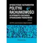 Wykorzystanie instrumentów polityki rachunkowości w wybranych obszarach sprawozdania finansowego Sklep on-line