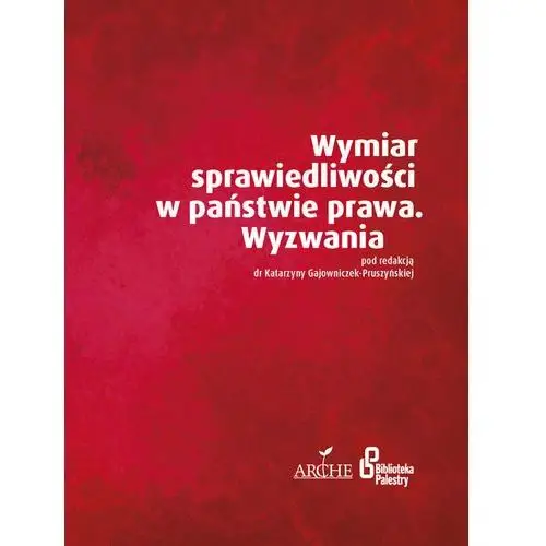 Wymiar sprawiedliwości w państwie prawa. Wyzwania