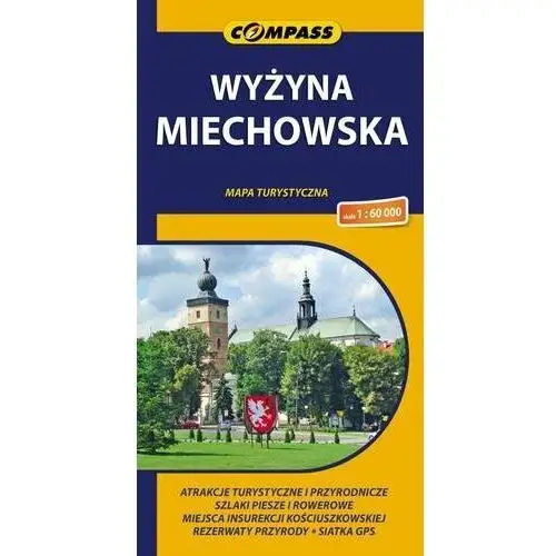 Wyżyna Miechowska. Mapa turystyczna 1:60 000