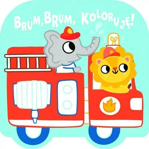 Yoyo Brum, brum, koloruję! - wóz strażacki