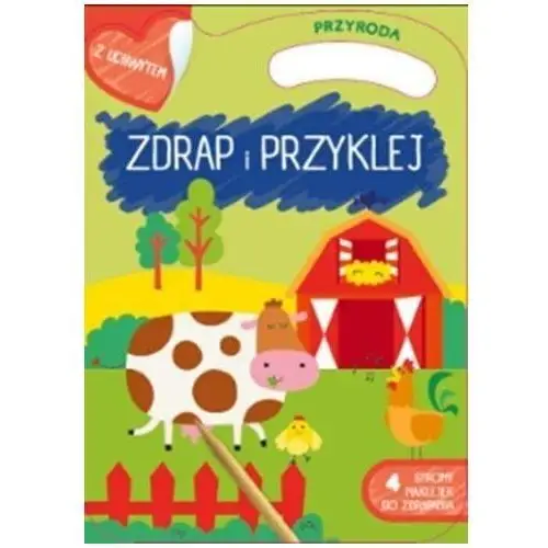 Zdrapywanki z rączką. Przyroda