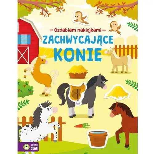 Zachwycające konie. Ozdabiam naklejkami