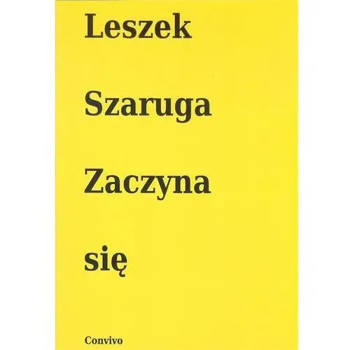 Zaczyna się