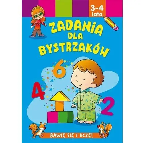 Zadania dla bystrzaków 3-4 lata