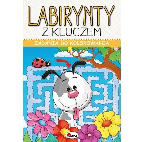 Zadania do kolorowania. Labirynty z kluczem