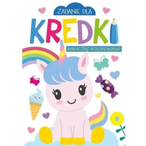 Zadanie dla kredki. magiczne kolorowanki