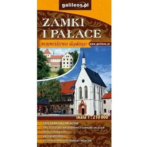 Zamki i pałace województwa śląskiego 1:210 000
