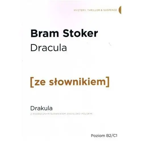 Ze słownikiem Drakula - stoker bram