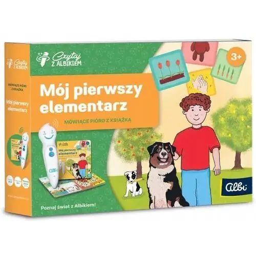 Zestaw Albik Mój Pierwszy Elementarz Pióro