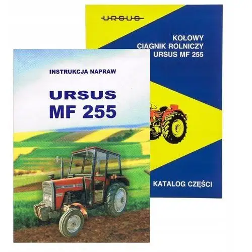 Zestaw Instrukcja Napraw Katalog Części Ciągnik MF3 Mf 255 235 Ursus 3512