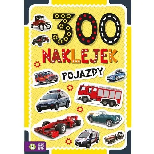 300 naklejek. pojazdy