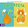 Zielona sowa Naklejanki niespodzianki. zwierzęta Sklep on-line