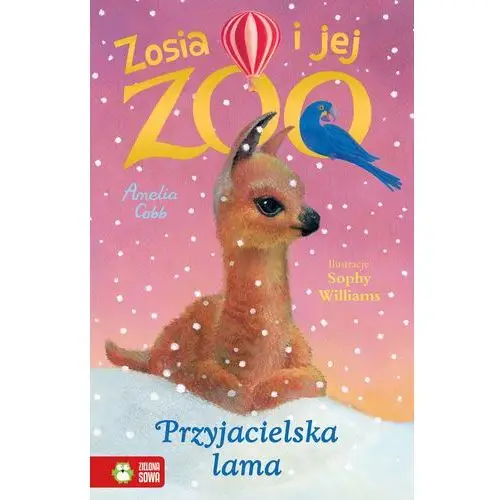 Przyjacielska lama. zosia i jej zoo