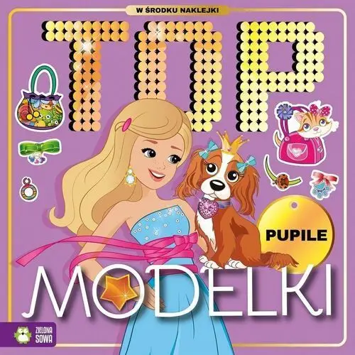 Zielona sowa Pupile. top modelki