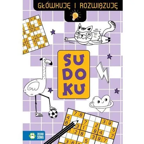 Zielona sowa Sudoku. główkuję i rozwiązuję