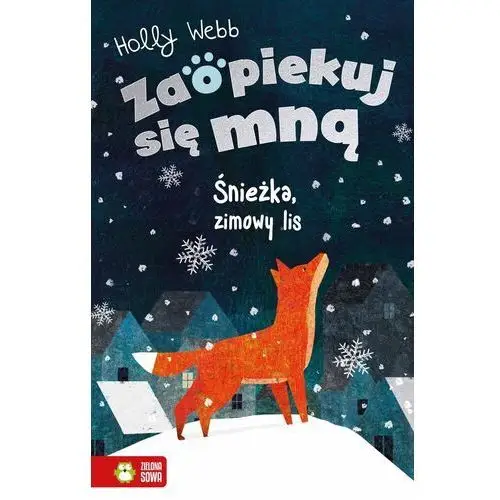 Zaopiekuj się mną. śnieżka, zimowy lis