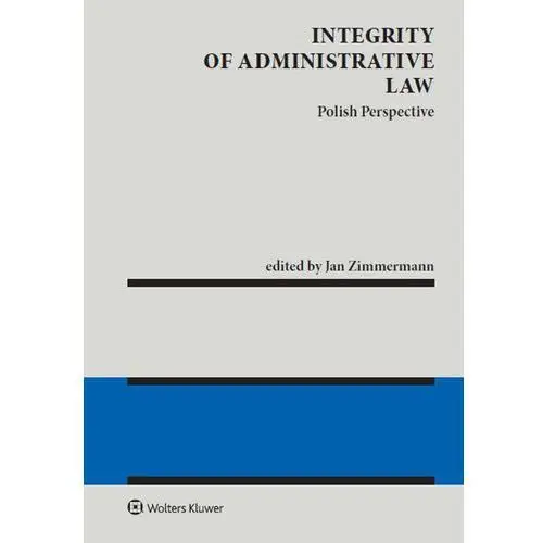 Integrity of administrative law Zimmermann jan